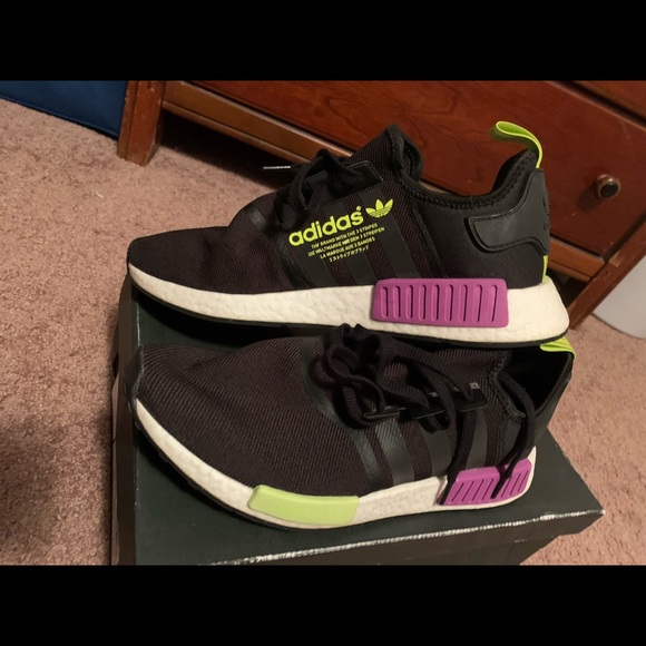 Shock Purple Nmd Purple And Green Men's Shoes Adidas SL 72 Rs